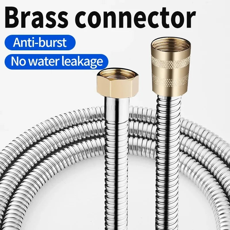Stainless Steel 1.5/2/3M Shower Hose