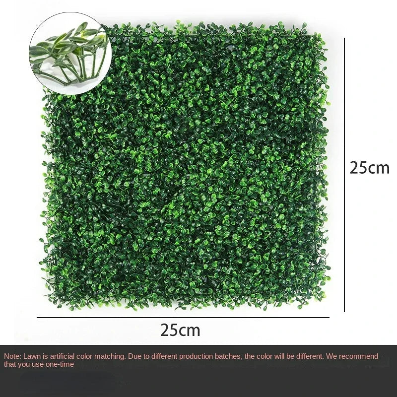 Lush Green Artificial Hedge Panels - Perfect for Indoor & Outdoor Decor