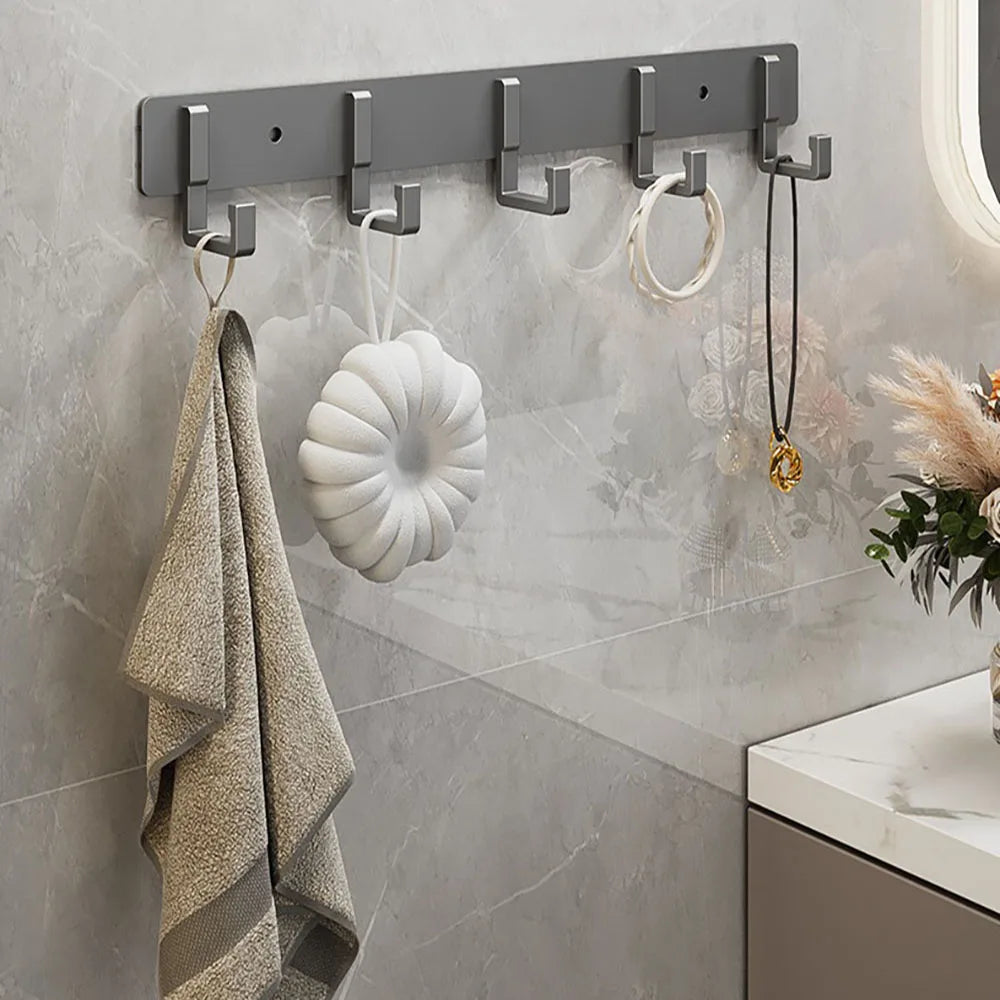 Wall-Mounted Clothes Hanger Hooks