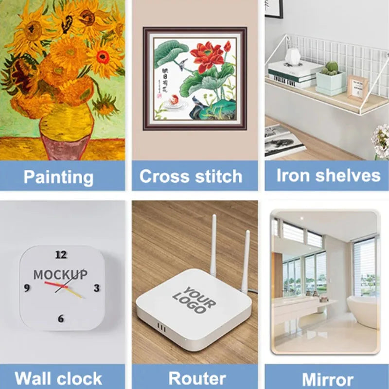 Strong Self-Adhesive Wall Hooks