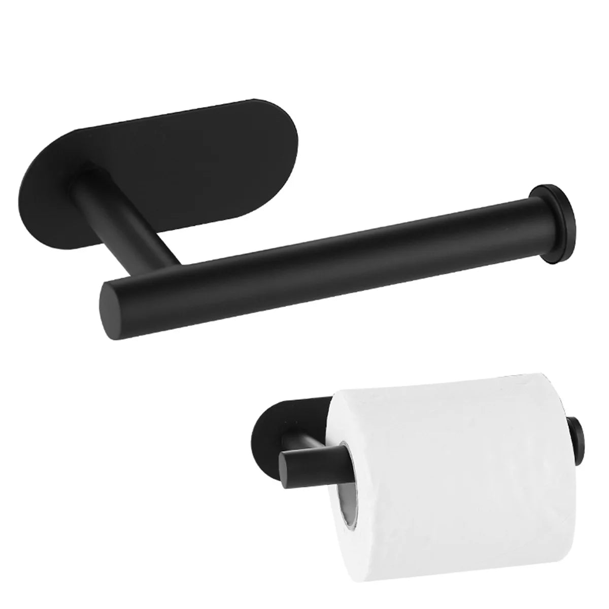 Adhesive Toilet Paper & Towel Holder
