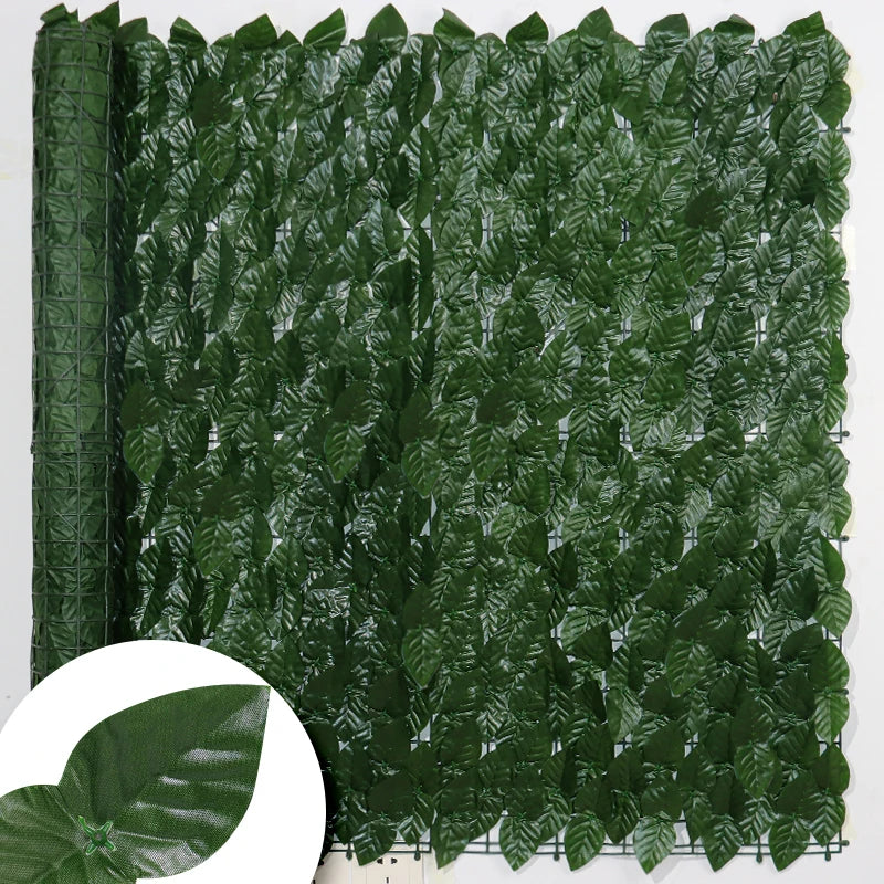 Artificial Ivy Hedge – Privacy Fence for Outdoor Decor