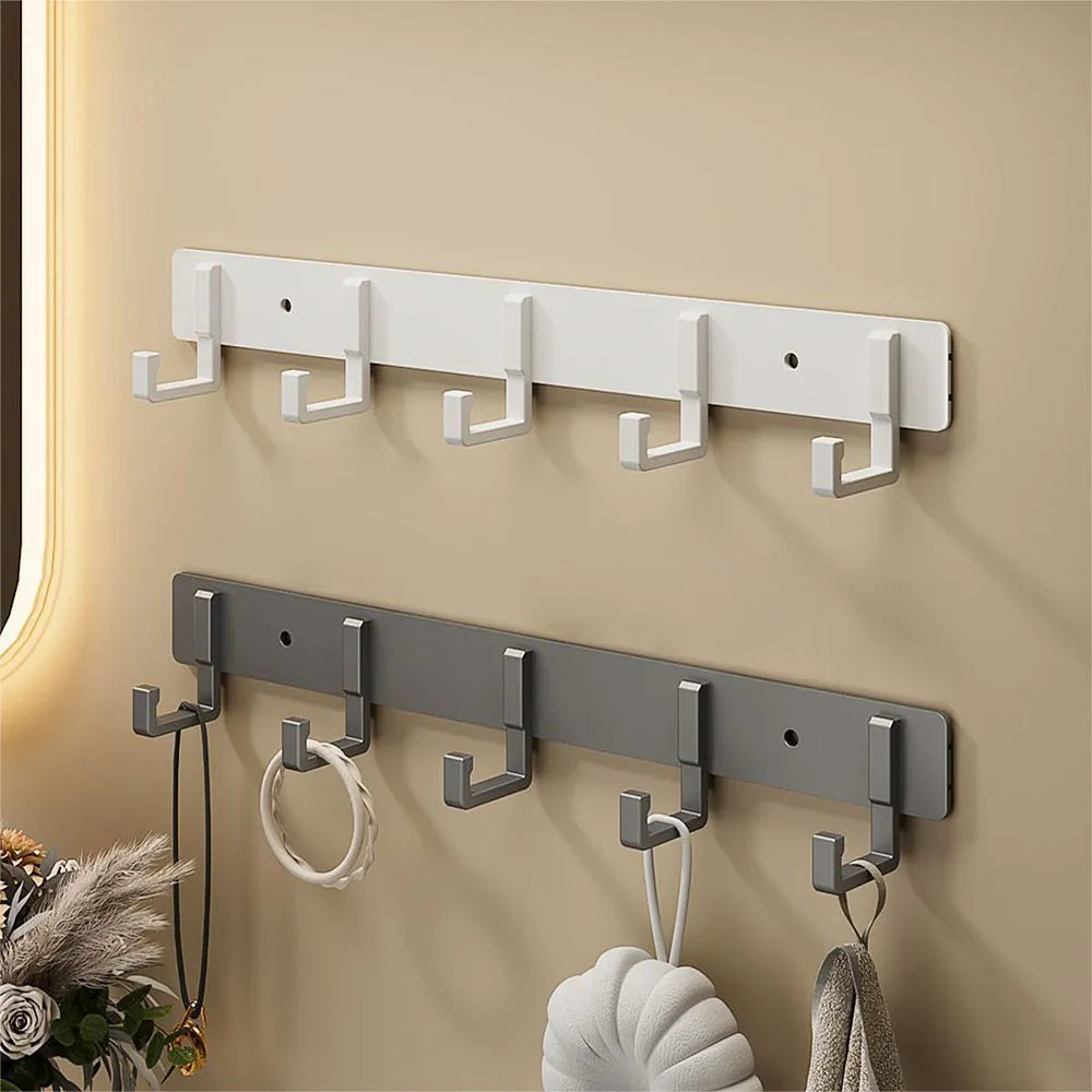 Wall-Mounted Clothes Hanger Hooks