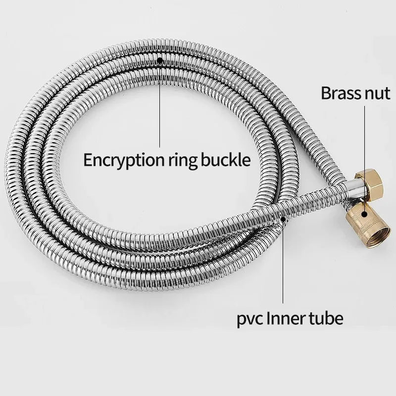 Stainless Steel 1.5/2/3M Shower Hose